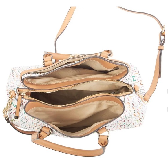 Jones New York Print Valerie Satchel - White - Picture 3 of 7